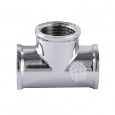 Трійник SOLOMON 1″ ВВВ хром 8202 (000000626)