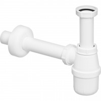 Сифон для раковины VIEGA 1 1/4″х1 1/4″ пластик белый бутыл. б/г 108694 (000000808)
