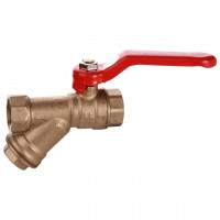 Кран кульовий з фільтром для водоміра SOLOMON 1/2″ 8031 (000000968)