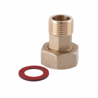 Штуцер с накидной гайкой 3/4″ для водомера SOLOMON SG11 ( 1 штука ) (1520) (2шт.в коробці) (000001118)