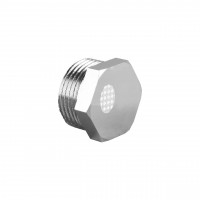 Заглушка з зовнішньою різьбою SOLOMON 3/4″ хром 4001 (000001224)