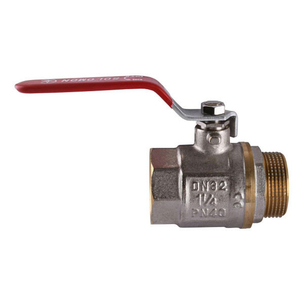 Кран кульовий прямий SOLOMON 1 1/4″ ЗВ КР PN40 В1002FM (000001493)