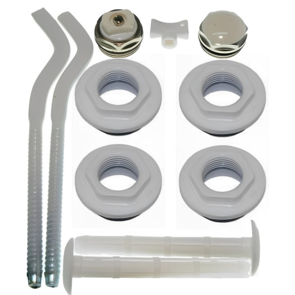 Комплект футорок секционного радиатора CRISTAL NR-2013 1/2″с 2-кронштейнами (HT 405) (000002010)