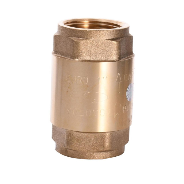 Клапан обратного хода воды SOLOMON 1″ EUROPA 6026 лат. шток (000003730)