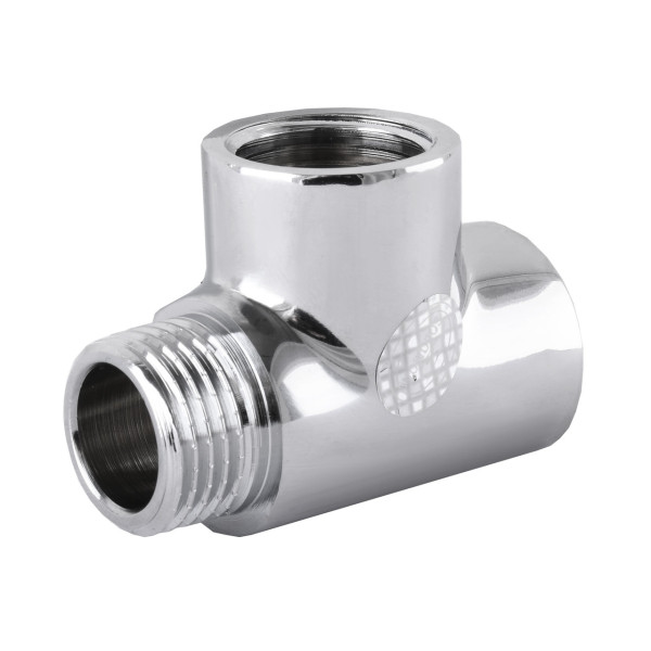 Тройник SOLOMON 1/2″ ВВН хром 8202 (000003853)