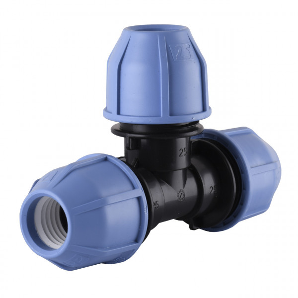 Тройник ПНД Vsplast 25*25*25 ** 3001 (000005414)