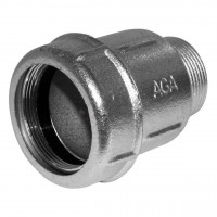 З'єднання пряме зажимне з зовнішньою різьбою DN15(19,3-22,0 мм) х 1/2″ AK AGAflex (000005733)