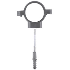 Хомут крепления труб пластиковый ф 50 (Крепление канализационное) (000006462)