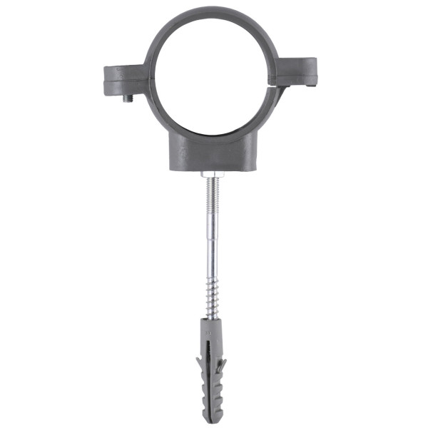 Хомут крепления труб пластиковый ф 50 (Крепление канализационное) (000006462)