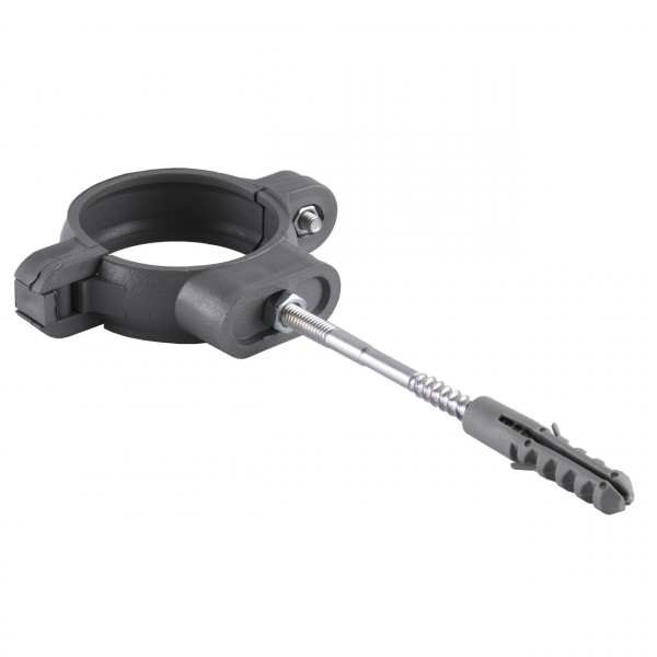 Хомут крепления труб пластиковый ф 50 (Крепление канализационное) (000006462)