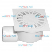 Трап 150*150 мм, боковой отвод Ø50, пластиковый ″Waterstal″ (YS 425) (000007096)