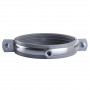 Хомут в сборе CR 3″ (85-94мм) с винтом-шурупом 8*100 и дюбелем в уп., серый (000007349)