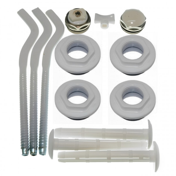 Комплект футорок секционного радиатора CRISTAL NR-2015 1/2″с 3-кронштейнами (HT 416) (000007826)