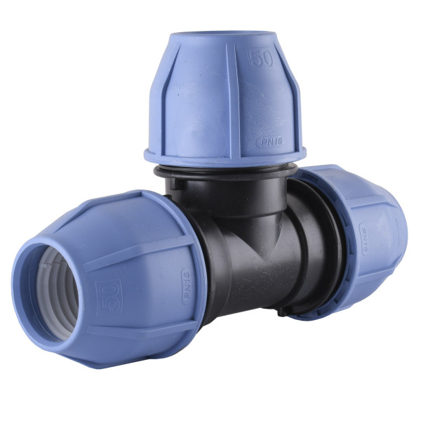 Тройник ПНД Vsplast 50*50*50 3001 (000007903)