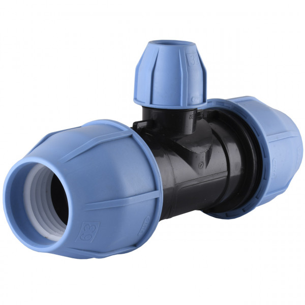 Тройник редукционный ПНД Vsplast 63*32*63 3004 (000007910)