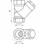 Фильтр грубой очистки ARCO 3/4″ 01831 (000008035)