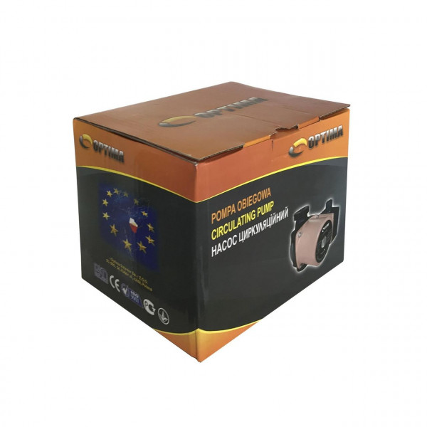 Насос циркуляционный Optima OP25-60 130мм + гайки, + кабель с вилкой! (000008366)