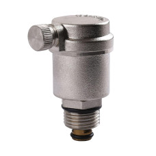 Воздухоотводчик автоматический плавающий+ клапан 1/2″ NICKEL NR-5049 (000008560)