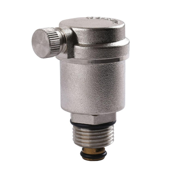 Воздухоотводчик автоматический плавающий+ клапан 1/2″ NICKEL NR-5049 (000008560)