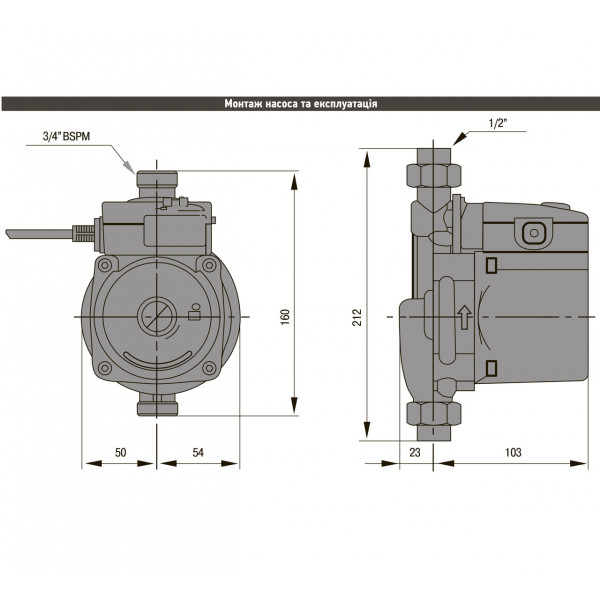 Насос повышения давления Optima PTS15-11