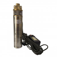 Насос свердловинний вихровий VOLKS pumpe 4SKm100 0,75кВт + кабель 15м + пульт (000008901)