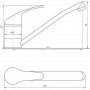 Смеситель для кухни Globus Lux Solly GLSO-0103 (000009353)