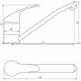 Смеситель для кухни Globus Lux Solly GLSO-0103 (000009353)