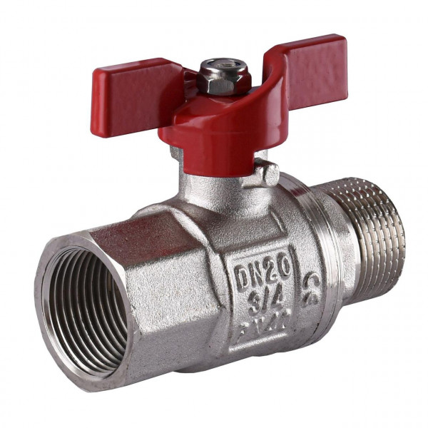 Кран шаровый прямой SELBA 3/4″ НВ КБ SL1508 (000009628)