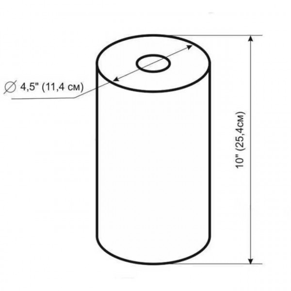 Картридж поліпропіленовий Bio+ systems PP-10L (50 мкм) BigBlue 10″ (000010002)