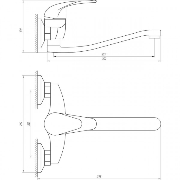 Смеситель для кухни EcoMix ENERGO E-GEZ-104 (000010034)