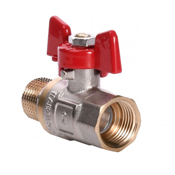 Кран шаровый прямой Q PROFESSIONAL 1/2″ НВ КБ PN40 QP152 (000010097)