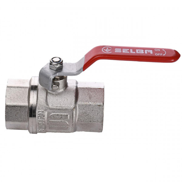 Кран шаровый прямой SELBA 1 1/4″ ВВ КР SL1506 (000010249)