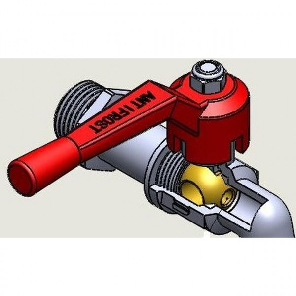 Кран шаровый поливочный SELBA 1/2″ SL1583 Antifrost (000010253)