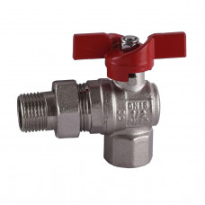 Кран шаровый угловой с американкой SELBA 1/2″ SL1543 (000010261)