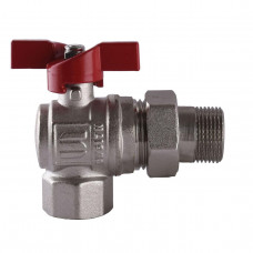 Кран шаровый угловой с американкой SELBA 3/4″ SL1543 (000010429)