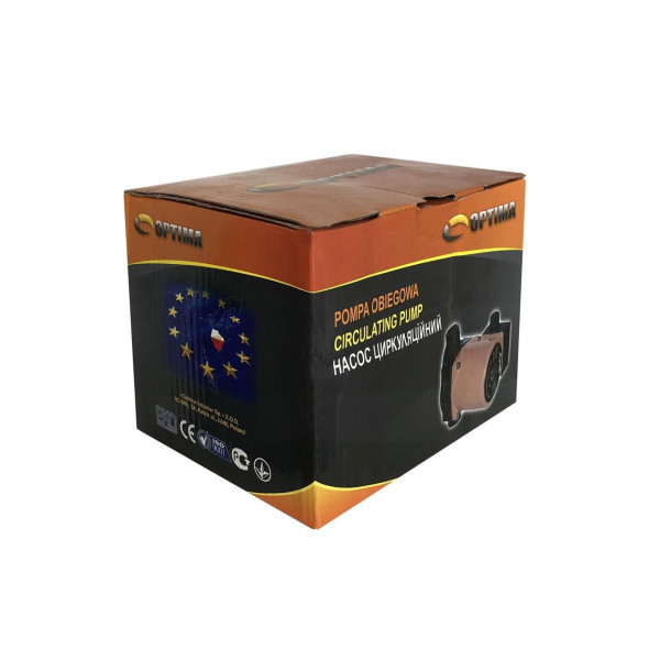 Насос циркуляционный Optima OP20-40 130мм + гайки, + кабель с вилкой! (000010568)