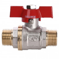 Кран шаровый прямой SOLOMON 1/2″ НН КБ PN40 B1420 (000010740)