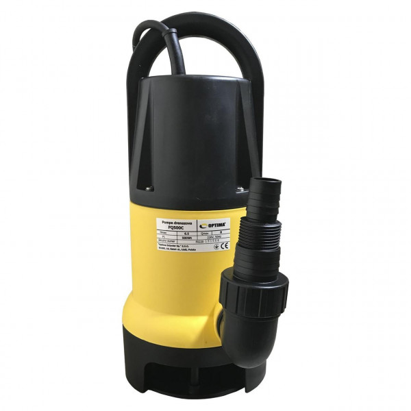 Насос дренажный cо встроенным поплавком Optima FQ500 C 0,5кВт (000011611)