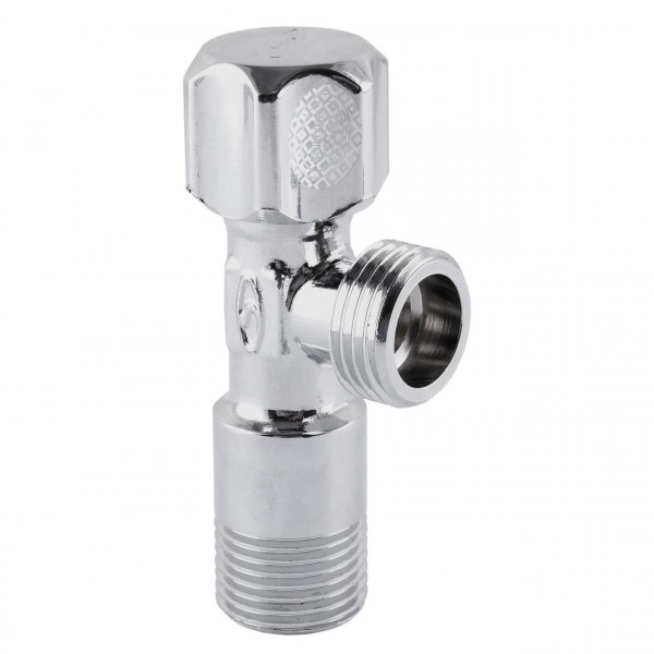 Кран вентильный угловой SOLOMON 1/2″х 1/2″ 160403 (000012017)