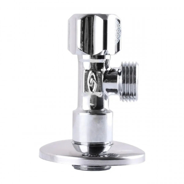 Кран вентильный угловой SOLOMON 1/2″х 1/2″ 160403 (000012017)