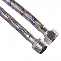 Шланг нержавіюча сталь ECO FIX 1/2″х1/2″ ЗВ 0,8 м EPDM (000012027)