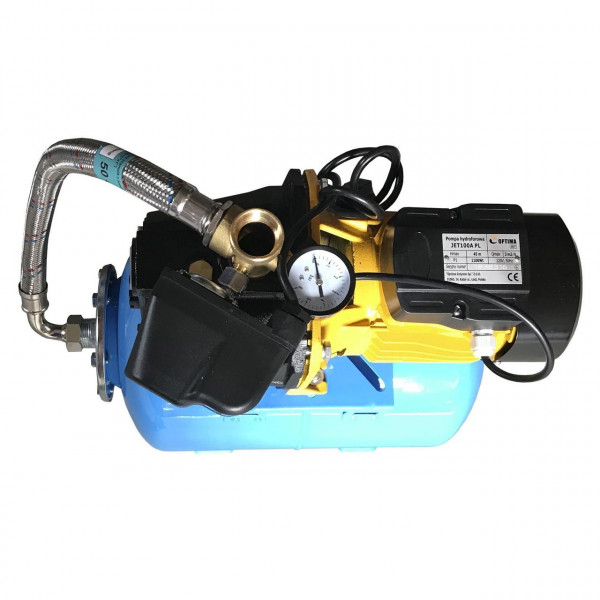 Насосная станция Optima JET100A-PL-24 1,1кВт чугун кор, ПЛАСТ,КОЛЕСО на ГРЕБЁНКЕ (000012557)