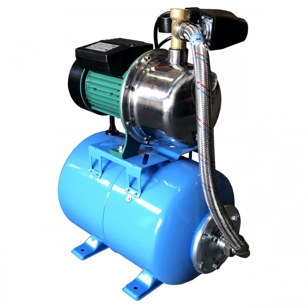 Насосная станция VOLKS pumpe JY1000-24 1,1кВт нержавейка(в сборе) на Гребёнке (000013311)