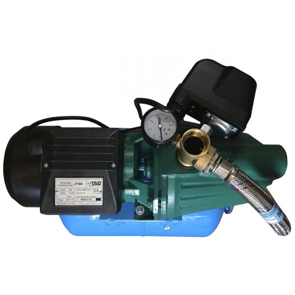 Насосная станция VOLKS pumpe JY100A-24 1,1кВт чугун длинный(в сборе) на Гребёнке (000013312)