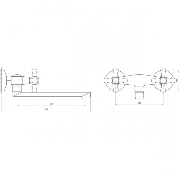 Смеситель для кухни DOMINO DKF-027-117-CRUIZE (000013385)