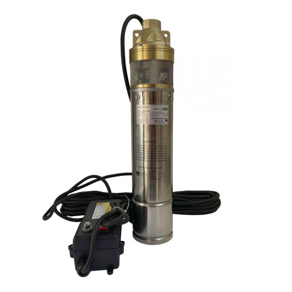 Насос скважинный вихревой VOLKS pumpe 4SKm150 1,1кВт + кабель 15м и пульт (000013432)