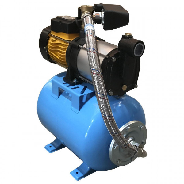 Насосная станция Optima MH-N1100 INOX-24 1,1кВт многоступ нерж,колеса на ГРЕБЁНКЕ (000013512)