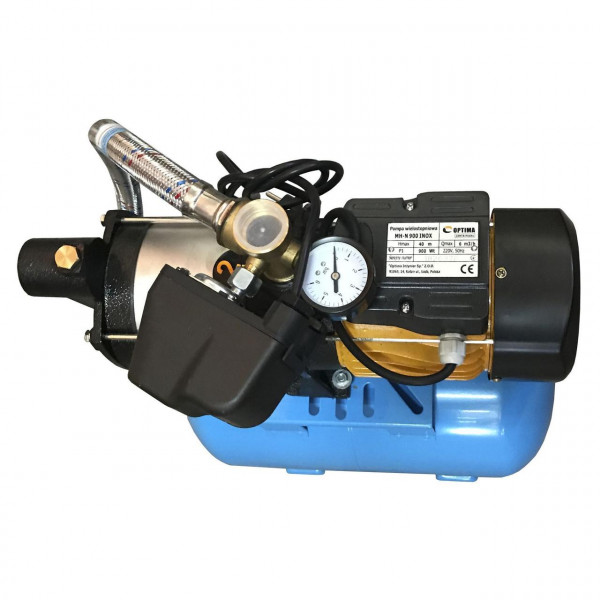 Насосная станция Optima MH-N900 INOX-24 0,9кВт многоступ нерж,колеса на ГРЕБЁНКЕ (000013515)