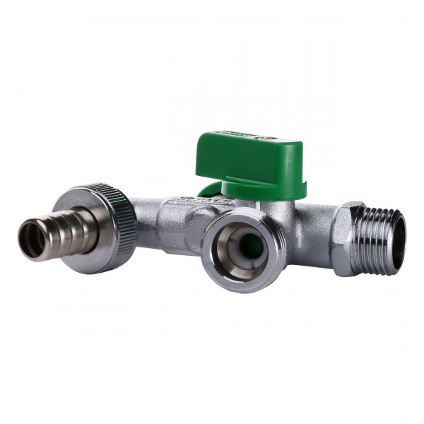 Кран шаровый поливочный двойной ARCO 1/2″x3/4″x3/4″ 00472 (000013553)