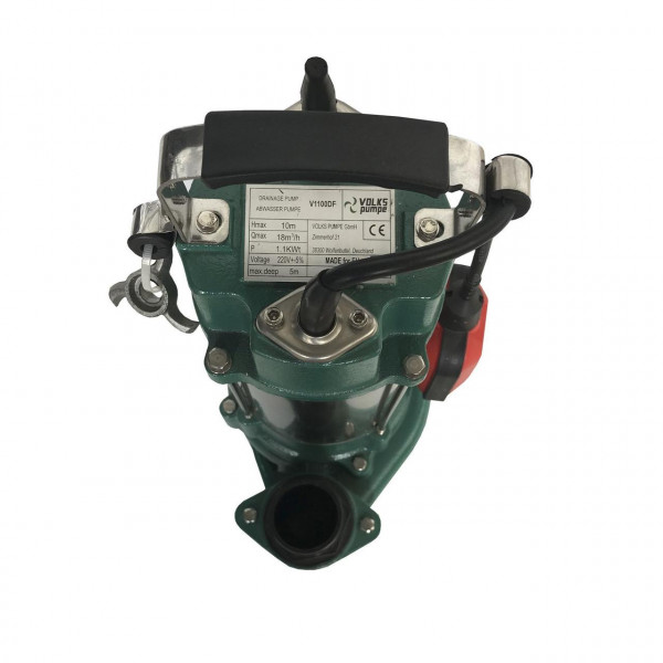 Насос фекальный с режущим механизмом VOLKS V1100 DF 1,1 кВт (000013622)